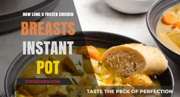 Quick and Easy: Cooking Frozen Chicken Breasts in an Instant Pot
