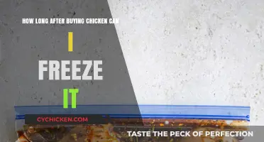 Freezing Fresh Chicken: Optimal Timing After Purchase Explained