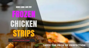 Crispy Perfection: Air-Frying Frozen Chicken Strips to Golden Delight