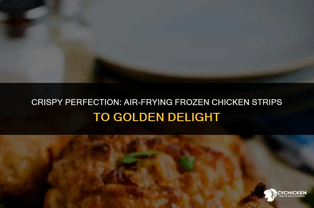how long air fry frozen chicken strips