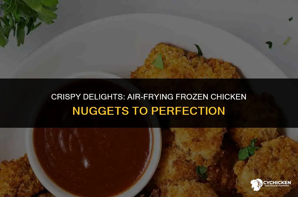 how long air fryer frozen chicken nuggets