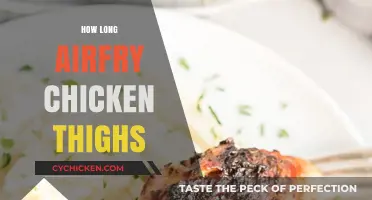 Perfectly Crispy Air Fryer Chicken Thighs: Optimal Cooking Time Guide