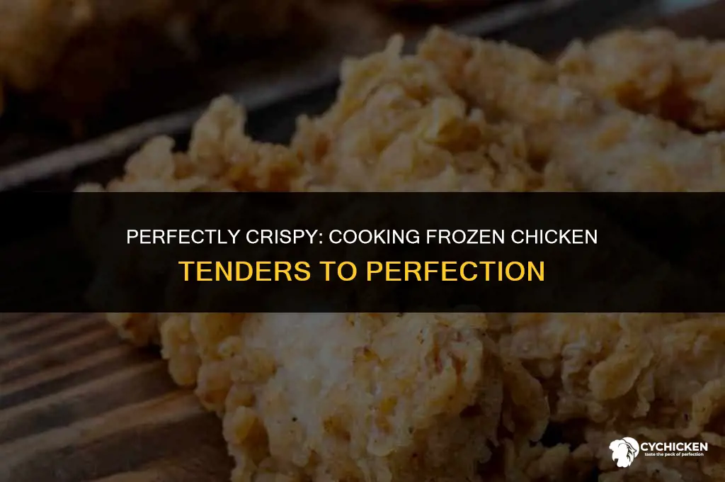 how long and hot to cook chicken tenders frozen uncooked