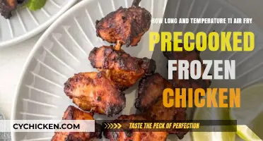 Crispy and Juicy: The Perfect Air Fryer Settings for Precooked Frozen Chicken