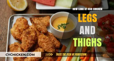 Perfectly Crispy Chicken Legs and Thighs at 450°F: Timing Guide