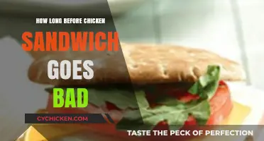 Chicken Sandwich Shelf Life: How Long Before It Goes Bad?