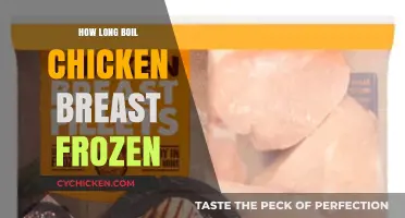 From Frozen to Flavorful: The Perfect Boil Time for Chicken Breasts