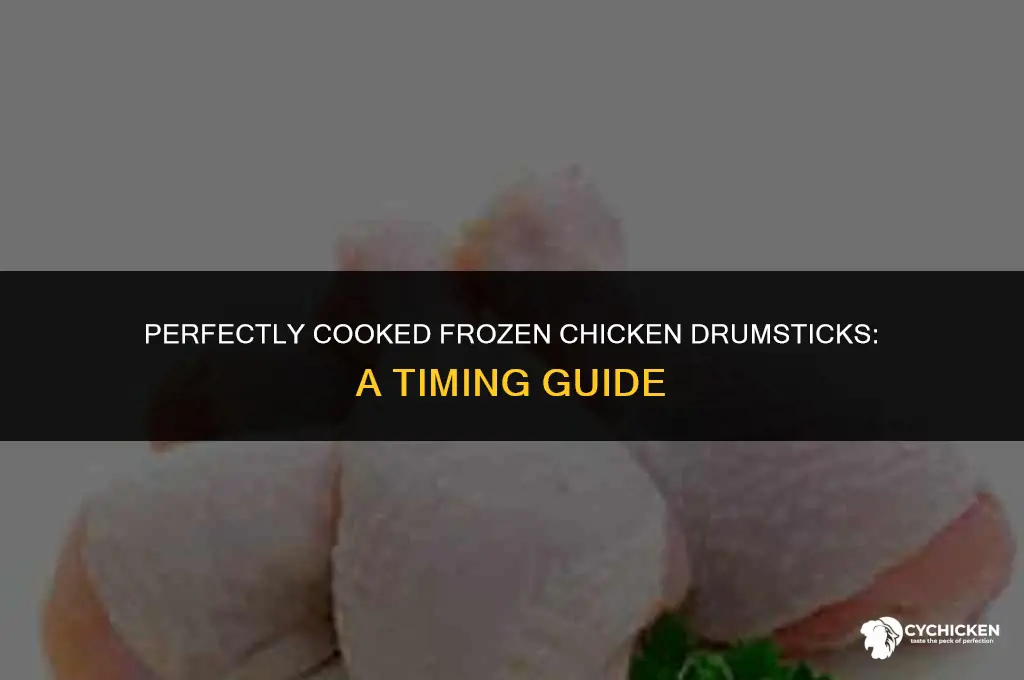 how long boil frozen chicken drumstick