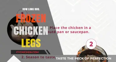 From Freezer to Feast: Mastering the Art of Boiling Frozen Chicken Legs