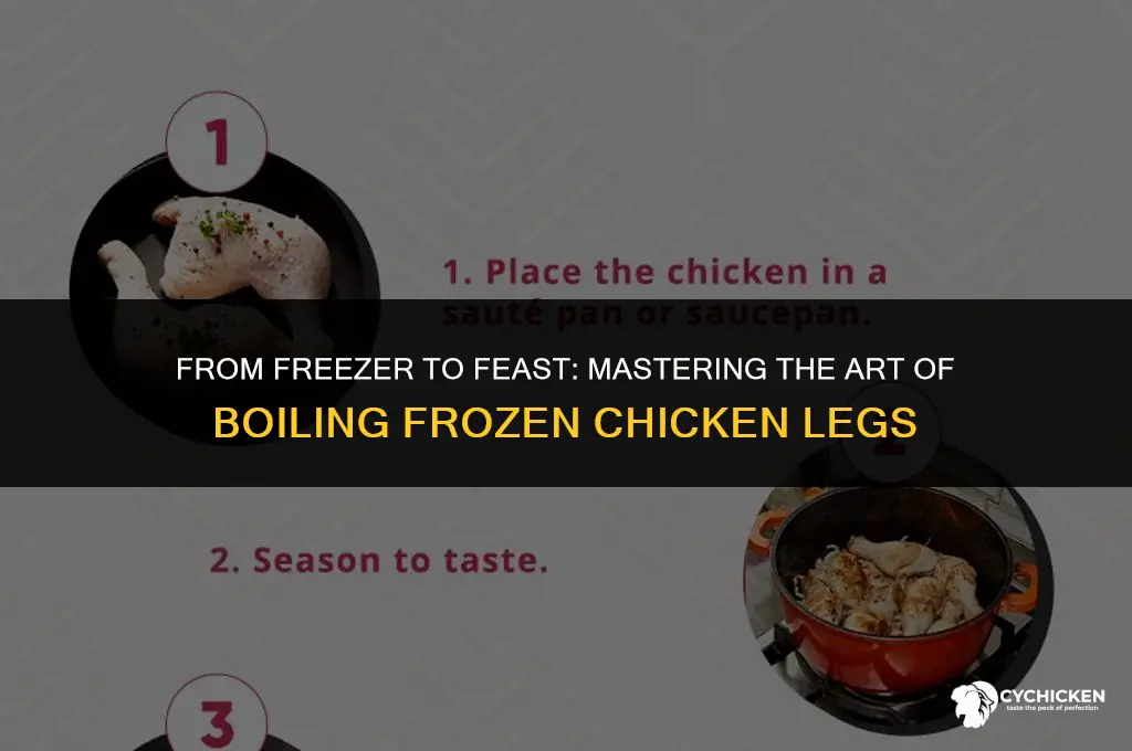 how long boil frozen chicken legs