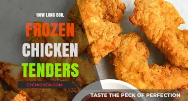 From Freezer to Feast: The Perfect Boil Time for Chicken Tenders