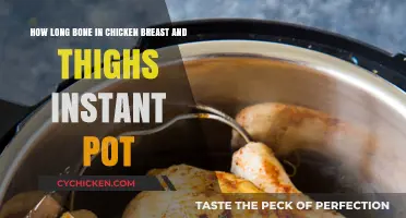 Instant Pot Bone-In Chicken: Perfect Breast & Thighs Timing Guide