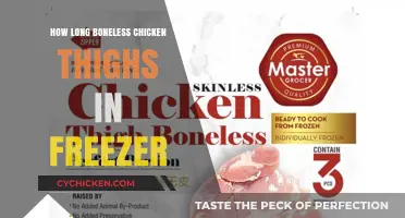 Freezing Boneless Chicken Thighs: Optimal Storage Time and Tips