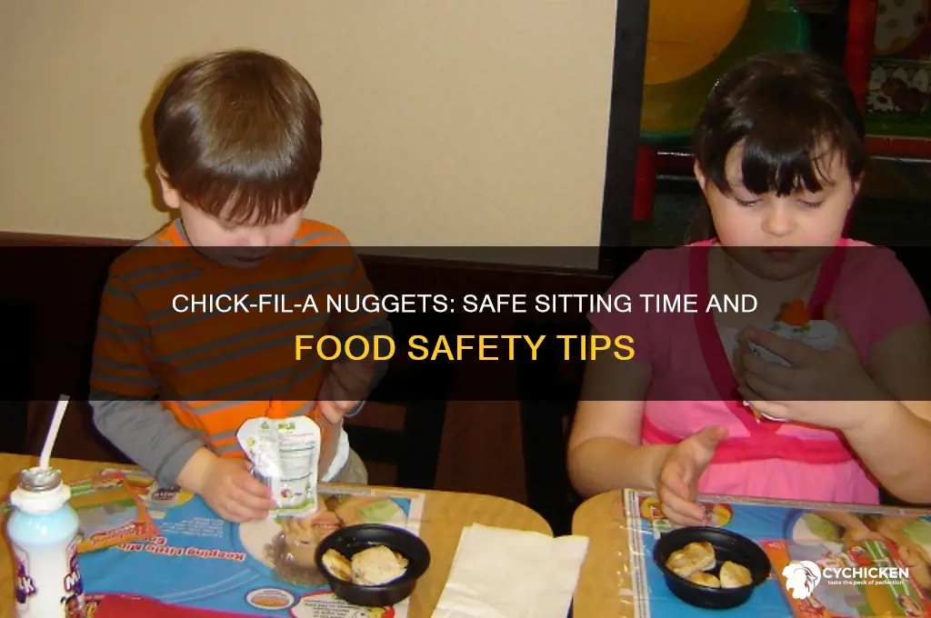 how long can chick-fil-a nuggets sit out