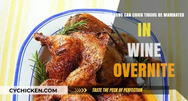 Overnight Wine Marinade: Perfect Timing for Juicy Chicken Thighs