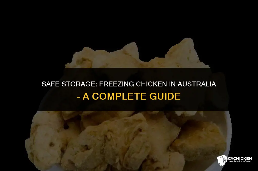 how long can chicken be frozen for australia