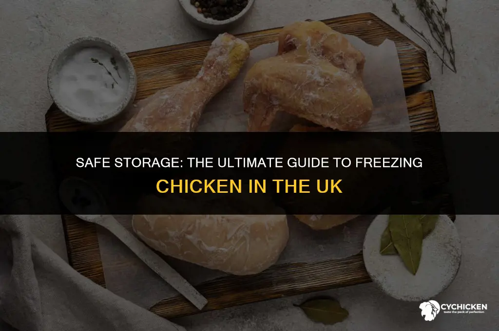 how long can chicken be frozen for uk