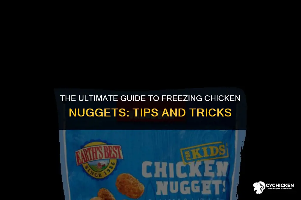 how long can chicken nuggets be frozen