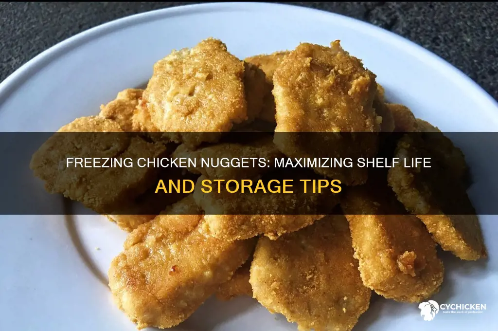 how long can chicken nuggets last in the freezer