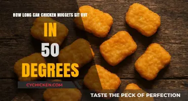 Chicken Nuggets at 50°F: Safe Sitting Time Explained