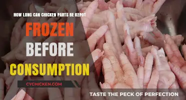 Frozen Chicken Parts: Safe Storage Duration for Optimal Quality