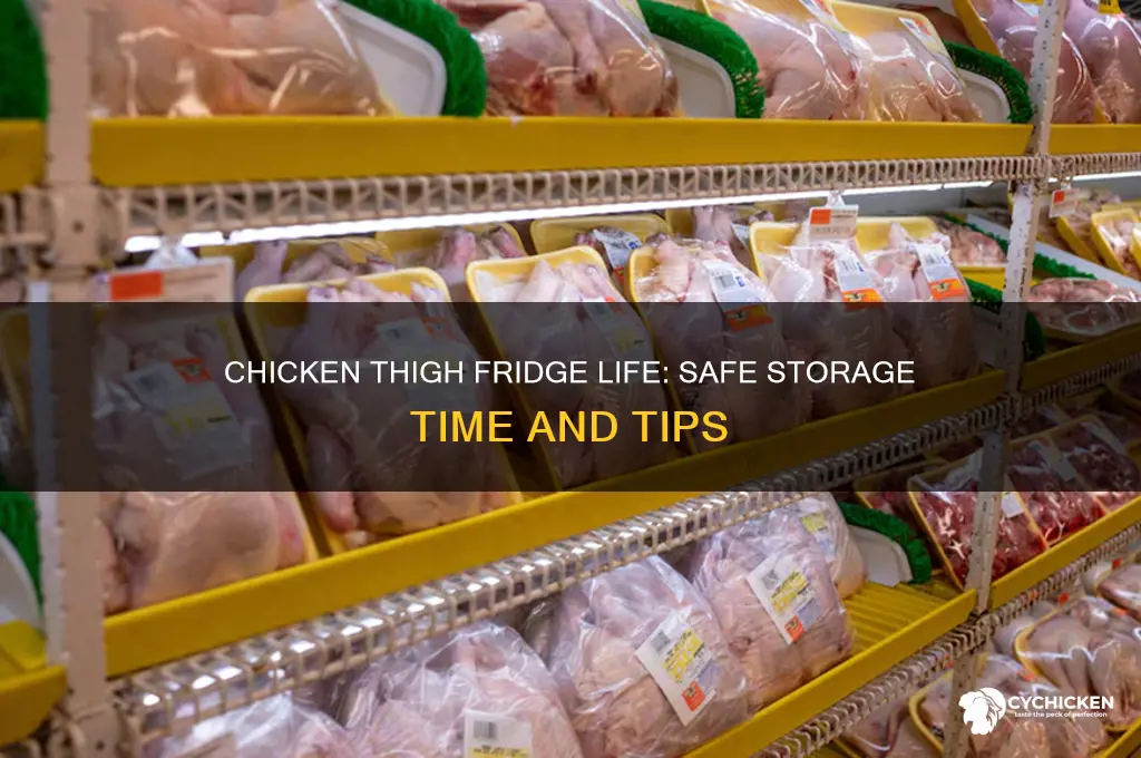 how long can chicken thigh stay in fridge