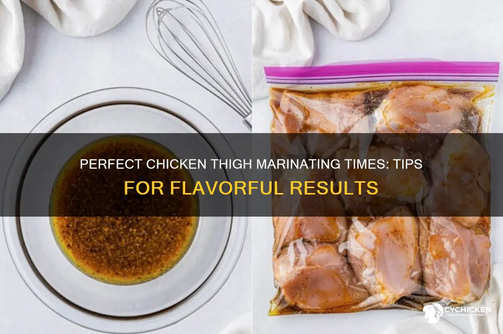 how long can chicken thighs be marinated