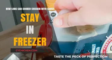 Freezing Cooked Chicken with Sauce: Optimal Storage Time and Tips
