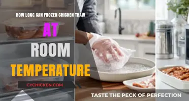 Safe Thawing: Understanding Room Temperature Time for Frozen Chicken
