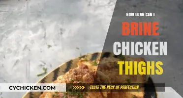 Perfect Brining Time for Juicy, Flavorful Chicken Thighs Explained