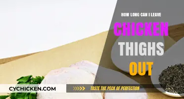 Safe Chicken Thigh Storage: How Long Can They Sit Out?