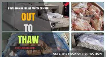 Safe Thawing Practices: How Long Can Frozen Chicken Sit Out?