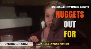 Safe Storage: How Long Can McDonald's Chicken Nuggets Sit Out?