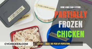 Smart Storage: The Lifespan of Partially Frozen Chicken Explained