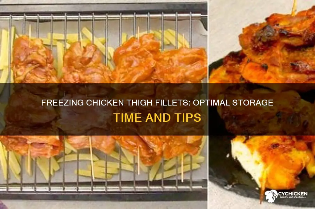 how long can you freeze chicken thigh fillets