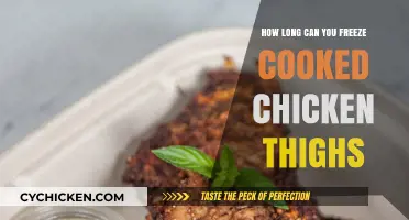 Freezing Cooked Chicken Thighs: Optimal Storage Time and Tips