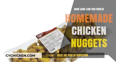 Freezing Homemade Chicken Nuggets: Optimal Storage Time and Tips