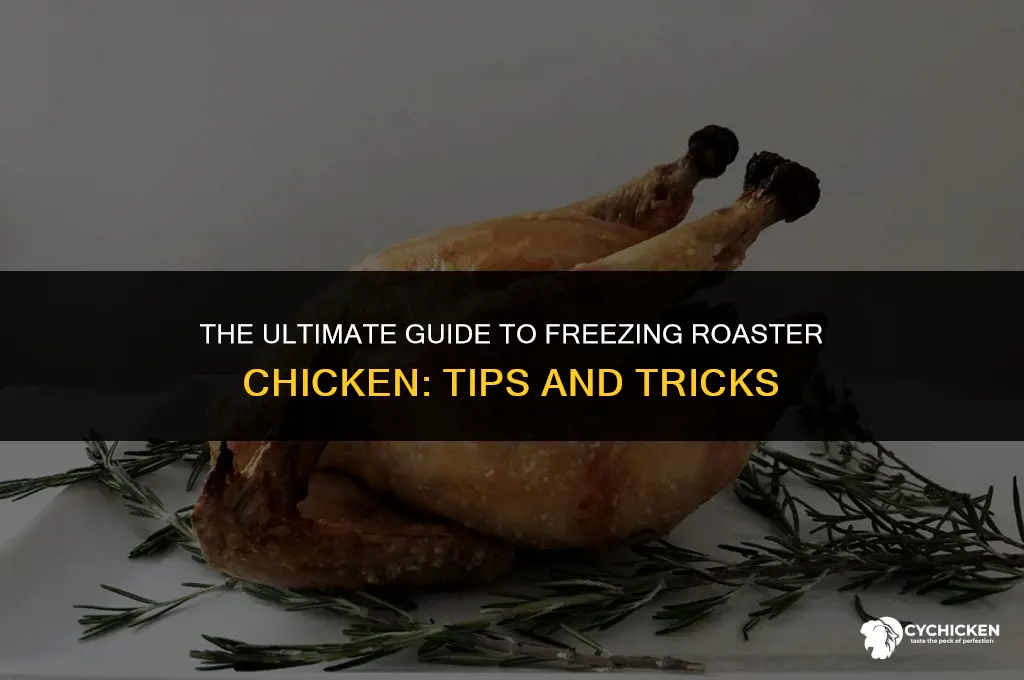 how long can you keep a roaster chicken frozen