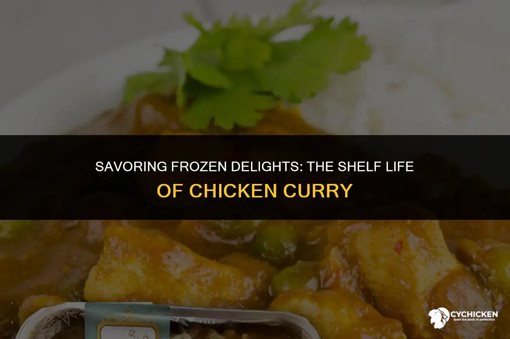 how long can you keep frozen chicken curry