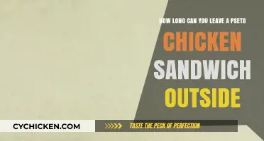 How Long Is It Safe to Leave a Pesto Chicken Sandwich Unrefrigerated?