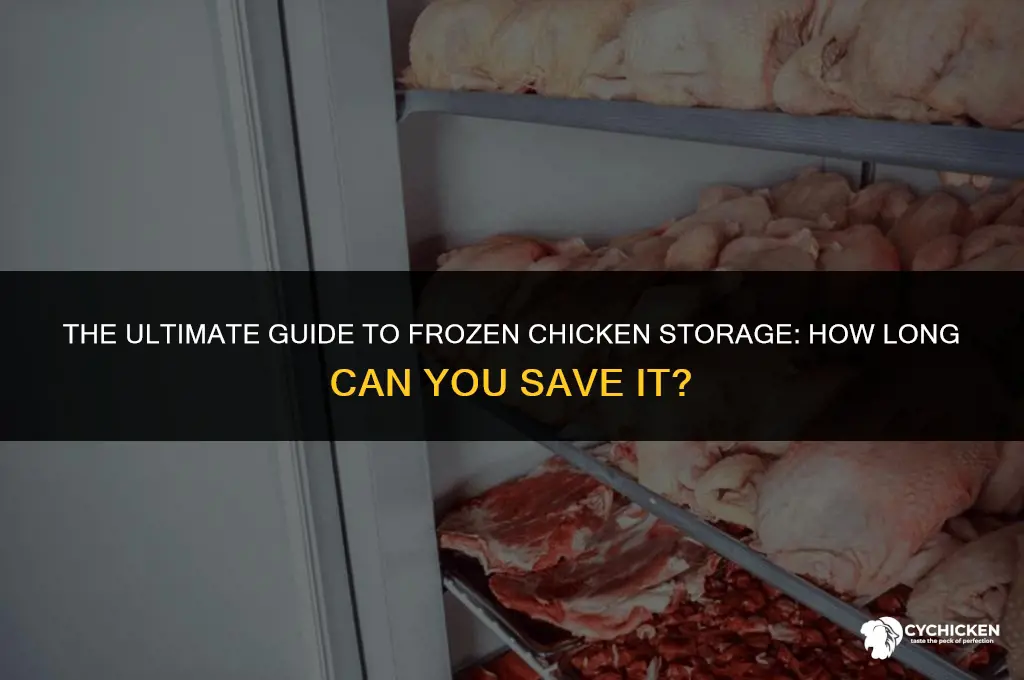 how long can you save frozen chicken