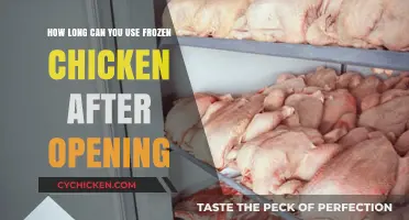 Maximizing Freshness: A Guide to Using Frozen Chicken Safely After Opening
