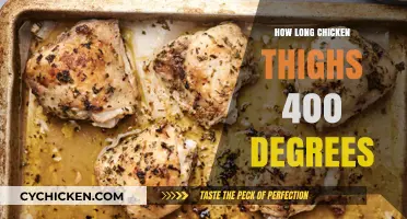 Perfectly Cooked Chicken Thighs at 400 Degrees: Timing Tips
