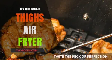 Perfectly Crispy Air Fryer Chicken Thighs: Cooking Time Guide