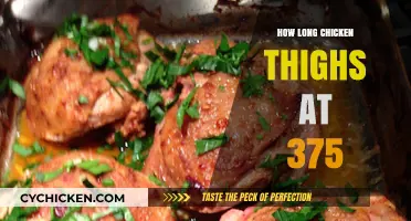 Perfectly Cooked Chicken Thighs: Timing Tips at 375°F