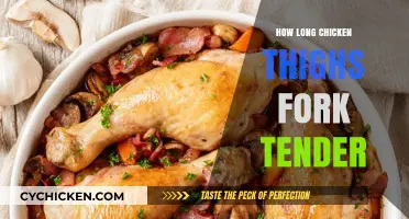 Perfectly Cooked Chicken Thighs: Achieving Fork-Tender Results Every Time