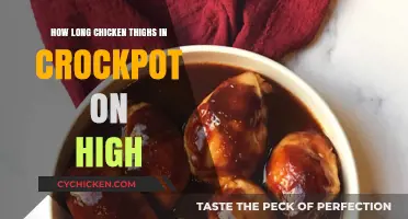 Perfectly Cooked Chicken Thighs: Crockpot High Heat Timing Guide