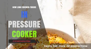Perfect Pressure Cooker Chicken Thighs: Quick Cooking Time Guide