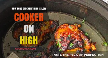 Perfect Slow Cooker Chicken Thighs: High Heat Cooking Time Guide