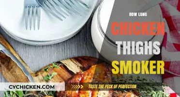 Smoking Chicken Thighs: Perfect Timing for Juicy, Flavorful Results